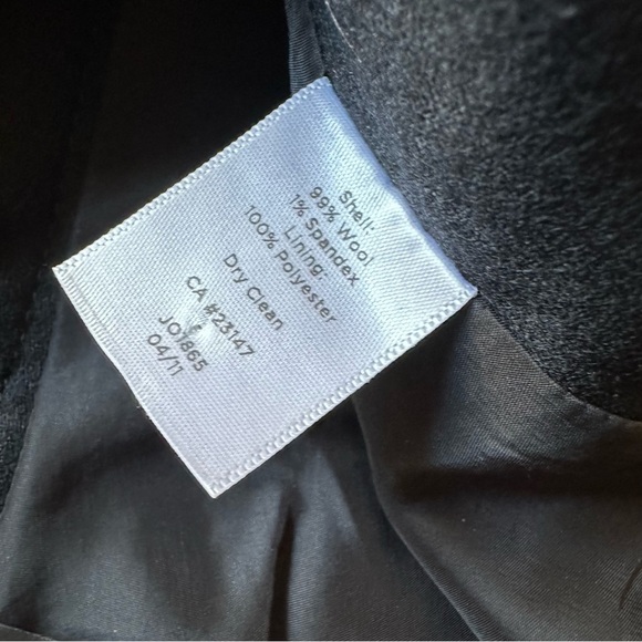 Talbots | Black Wool Heritage Dress Pants Size 10 - Picture 7 of 7